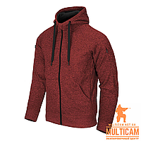 Кофта худі Helikon-Tex® Covert Hoodie (FullZip)® - Red Melange