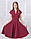 Плаття з пишною спідницею червоне, фото 8