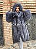 Фотовідлік і відгук від покупця, шуба з чорнобурки, фото 8