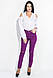 Літні жіночі штани скіні, фіолетового кольору, 282F007, фото 2