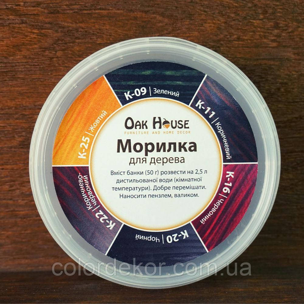 Морилка для дерева Oak House (коричнева) 1 кг, фото 1