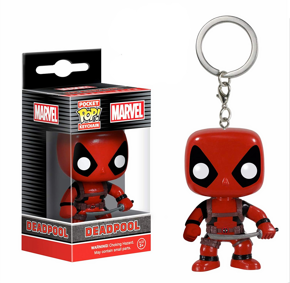 Фігурка брелок Funko Дедпул Marvel Deadpool 4 см DP 20, фото 1