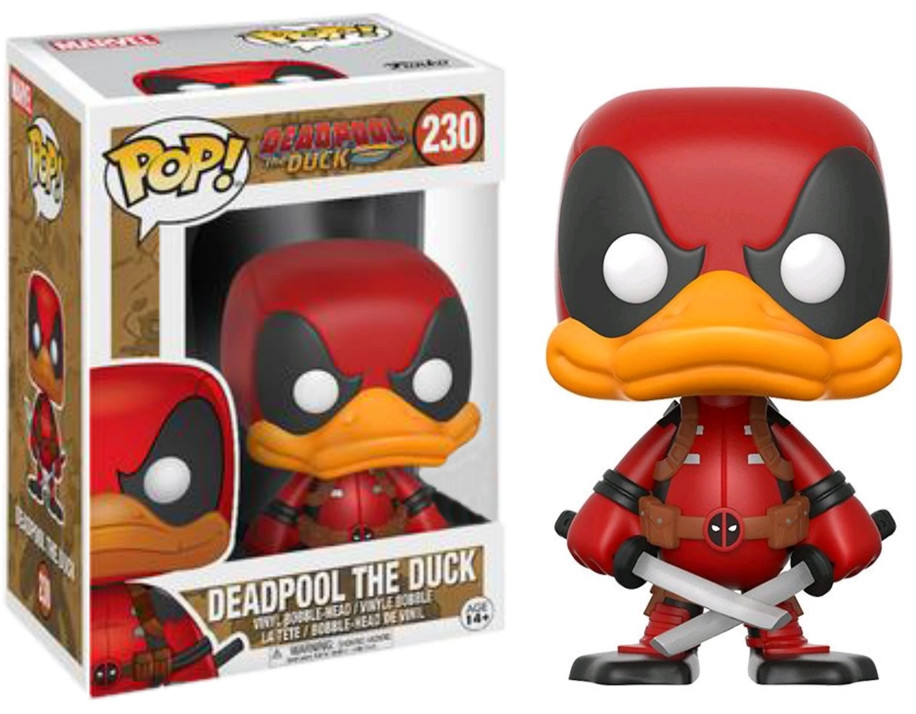 Фігурка Funko Pop Фанк Поп Deadpool the Duck Дедпул Качка 10 см DP230, фото 1