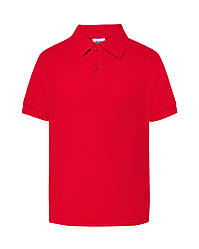 Дитяча футболка-поло JHK KID POLO колір червоний (RD)