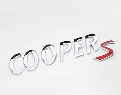 Емблема напис багажника Mini Copper S