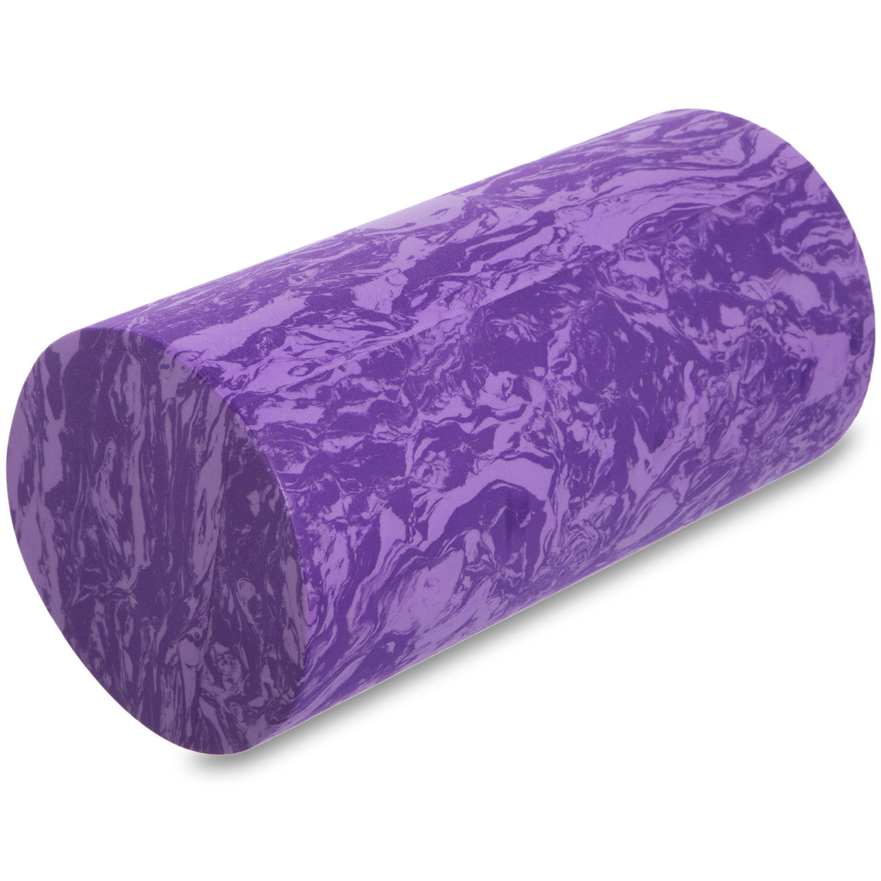 Масажний ролик ролер гладкий Foam Roller Zelart 30x15 см FI-1731 Violet