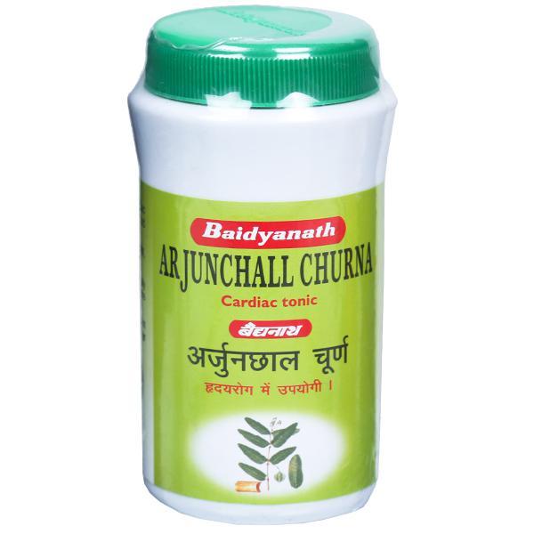 Arjunchall Churna 100 Gm Baidyanath, Арджунча Чурна, 100 г, Бад'янатх