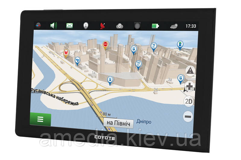 9 дюймов GPS COYOTE 1090 DVR Maximus PRO 1GB/16GB +AV Андроид 6 Навигатор видеорегистратор для Дальнобойщиков - фото 4 - id-p722882622