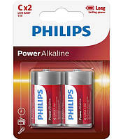 Батарейки PHILIPS LR14 POWER ALKALINE C 1.5V