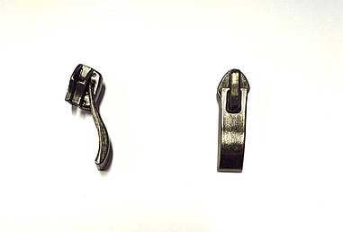 Бігунок Тип7 Хвиля Баришівка Темний нікель посилений взуттєвий