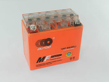 Акумулятор АКБ 7А (113*75*132) GEL OUTDO, високий