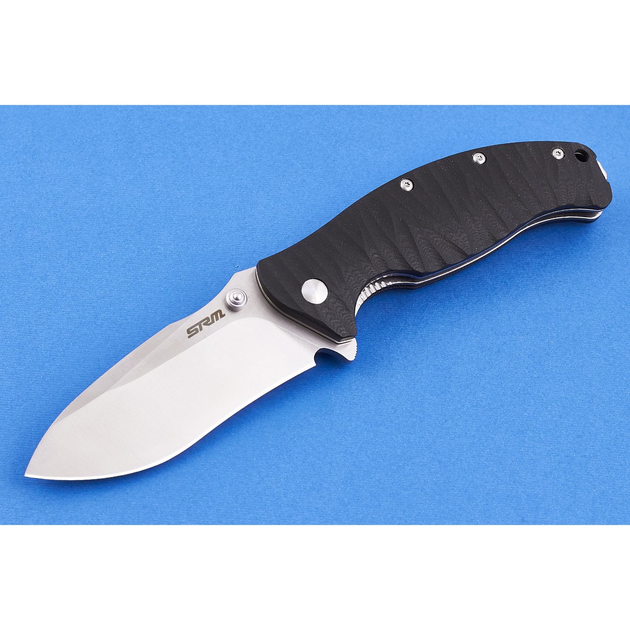 Складаний ніж SAN REN MU KNIVES приємно ергономічна і ухватистая рукоять