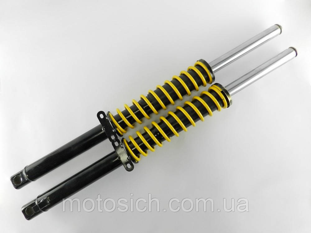 Амортизатор передній комплект ZUBR/Musstang /Lifan Шток ø-31мм
