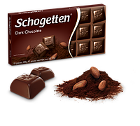 Німецький чорний шоколад Schogetten Dark Chocolate 100 грамів