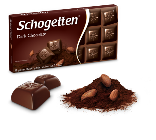 Німецький чорний шоколад Schogetten Dark Chocolate 100 грамів
