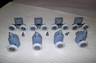 Комплект роликів для душової кабіни (В-43) 25 мм
