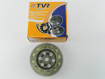 Маховик (обгонная муфта) Yamaha (з дірками) TVR