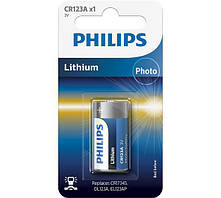 Батарейка PHILIPS CR123A 3.0V LITHIUM