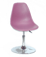 Стілець крутиться поворотний Nik CH-BASE пурпуровий 62, Charles and Ray Eames, фото 2