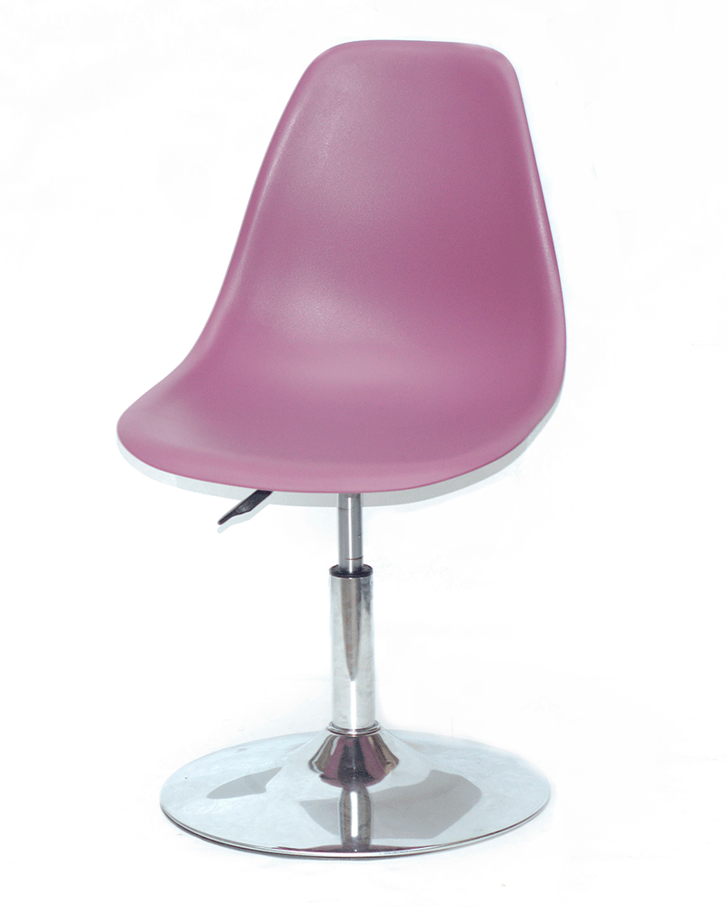 Стілець крутиться поворотний Nik CH-BASE пурпуровий 62, Charles and Ray Eames, фото 1