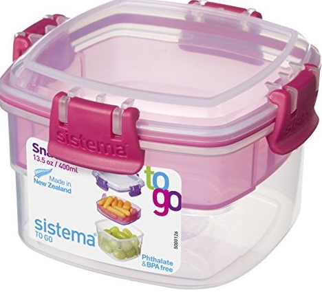 Ланч-бокс SISTEMA TO GO 0,4 л (21320-4 pink)