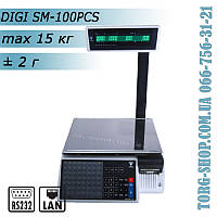 Ваги з чекодруком DIGI SM-100PCS