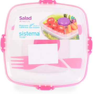 Ланч-бокс SISTEMA TO GO 1.1 л (21356-4 pink)