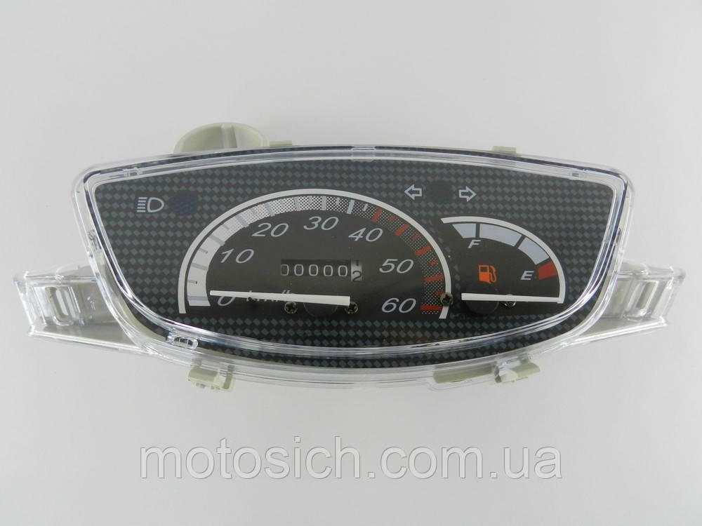 Спідометр (панель приладів) Honda Dio 27/28/Tact 30/31/ 4т китаєць (60км/год) TVR