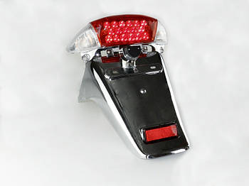 Стоп в сборе Viper STORM, хромированный брызговик