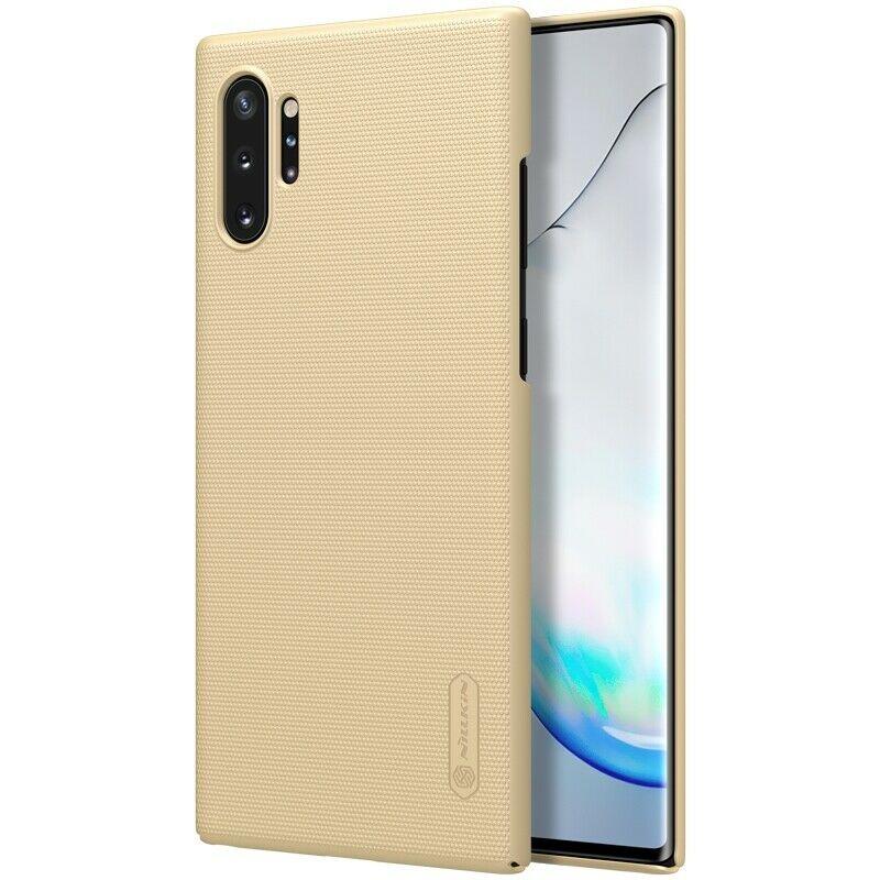 Nillkin Samsung Galaxy Note 10+ Super Frosted Shield Gold Чохол Накладка Бампер