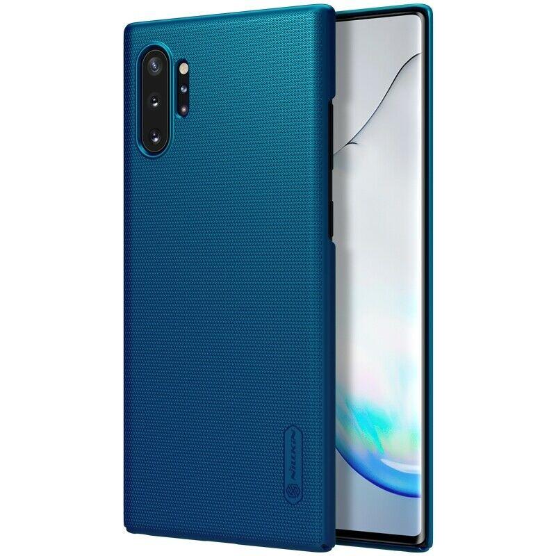 Nillkin Samsung Galaxy Note 10+ Super Frosted Blue Shield Чохол Накладка Бампер