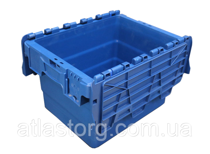 Пластиковый контейнер с крышкой SPKM 4336 (300х400хН365мм) объем 32.0 л - фото 2 - id-p1117641573