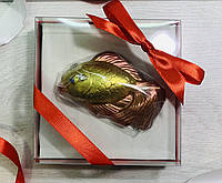 Шоколадная рыбка. Рыбка из шоколада. Шоколадна рибка. Смешной подарок любителю рыбалки