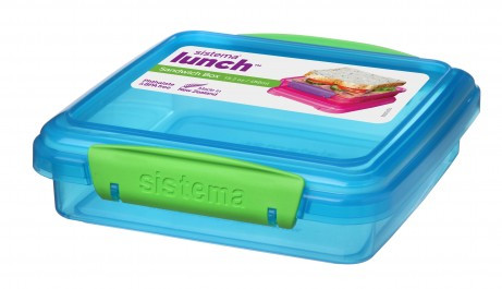 Ланч-бокс для сендвічів SISTEMA LUNCH 0,450 л (31646-1 blue)