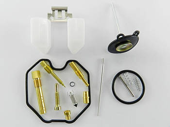 Ремкомплект карбюратора CB-125/150cc з поплавцем і прискорювальної мембраною (TVR)