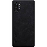 Nillkin Samsung Galaxy Note 10+ Qin leather Black case Шкіряний Чохол Книжка, фото 3