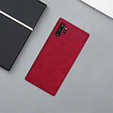 Nillkin Samsung Galaxy Note 10+Qin Red leather case Шкіряний Чохол Книжка, фото 6