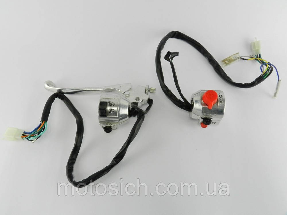 Блок кнопок з ручками CHOPPER (правий+лев) залоз, фото 1