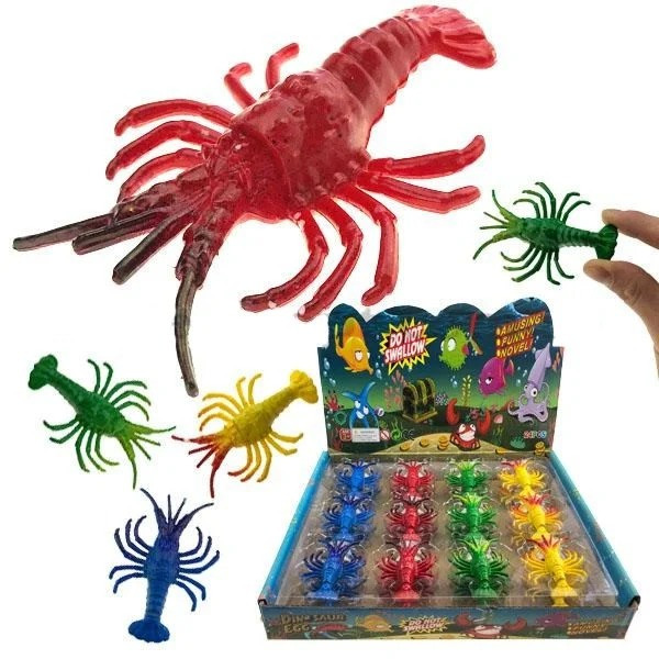 Іграшка розтушування кольоровий Рак набір 24 шт., фото 1