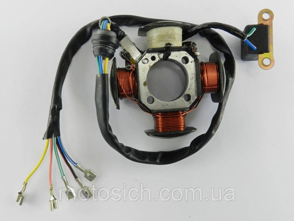 Котушка генератора CG-125, 3+1 котушок
