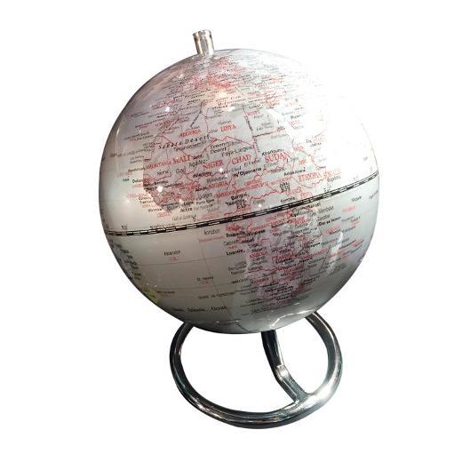 Політичний настільний глобус Invotis Globe Silver (WW115)