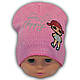 ОПТ Весняні дитячі шапки LOL р. 40-42 (5шт/упаковка), фото 2