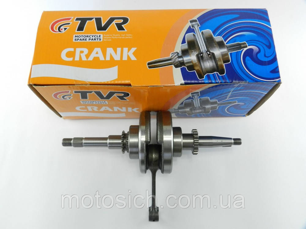 Колінвал 4т GY6-50/60/80сс (139QMB) TVR (китай)