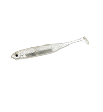 Виброхвост Flagman Real Shad 3.5 White Phantom Macrell