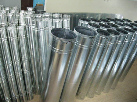 Труба вентиляционная оцинкованная: продажа, цена в Черновцах ...