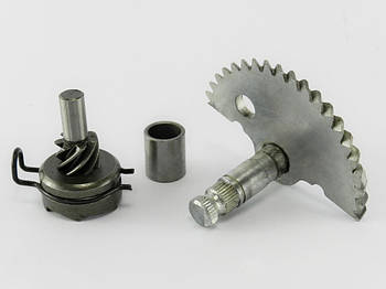 Півмісяць (сектор) заводний 4т GY6-50/60/80сс, L-57мм (з втулкою і храповиком)