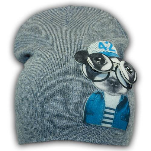 Детские вязаные шапки для мальчика 