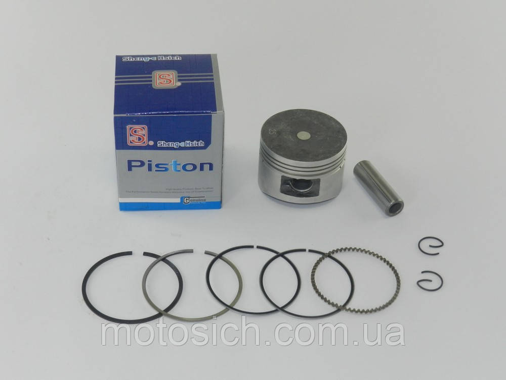 Поршень Дельта/Альфа/Актив 110/125cc, ø-52,4 мм, палець ø-13мм, SEE (китай)