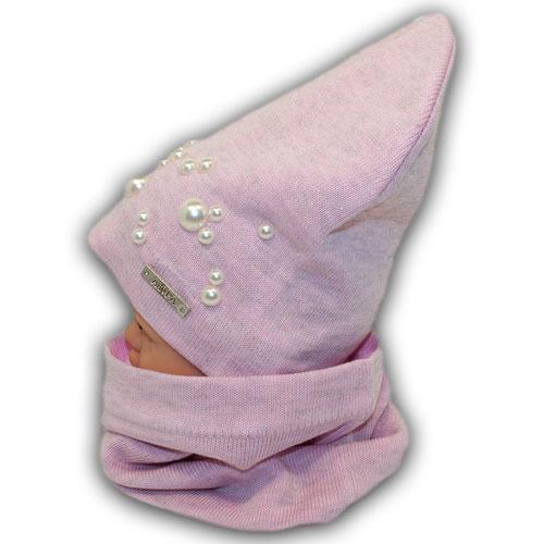 Весенние детские шапки с хомутом Весенние детские шапки с хомутом