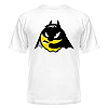 Літня футболка з нанесенням Бетмен — смайл 100% бавовна, фото 3
